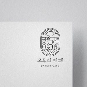 모두의 카페 로고디자인